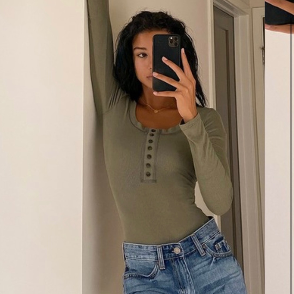 Lulu’s Simply The Best long sleeve Bodysuite